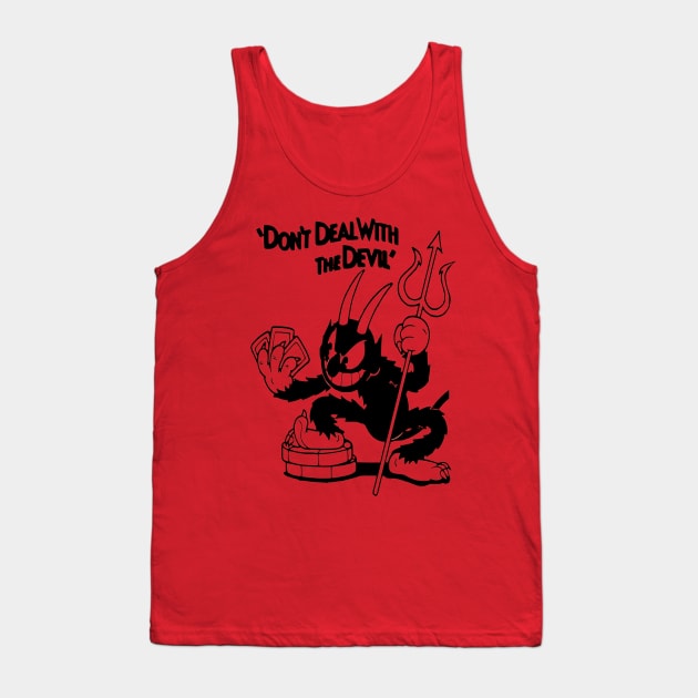 The Devil Cuphead Tank Top by OtakuPapercraft